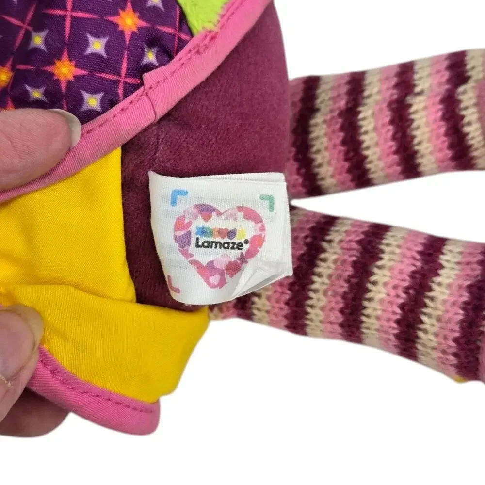 Lamaze My Friend Emily Doll‎ Rattle Baby Sensory Clip On Stuffed Plush Toy 8